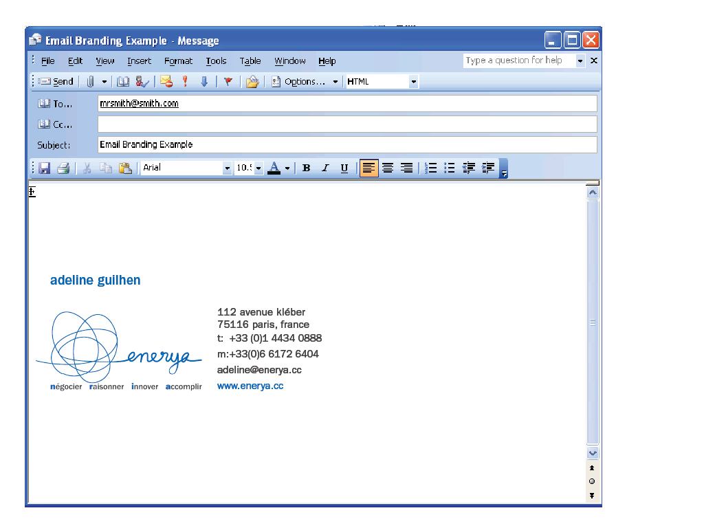email staionery
