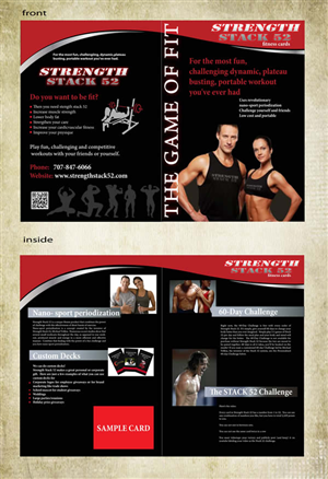 *COMMITTED*-New Fitness Product-Brochure Design