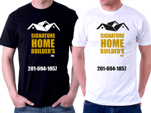 Custom Home Builder | T-shirt Design by Enzzok