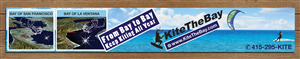 Kitesurfing SanFrancisco / Baja Mexico | Design Publicitaire par Sbss