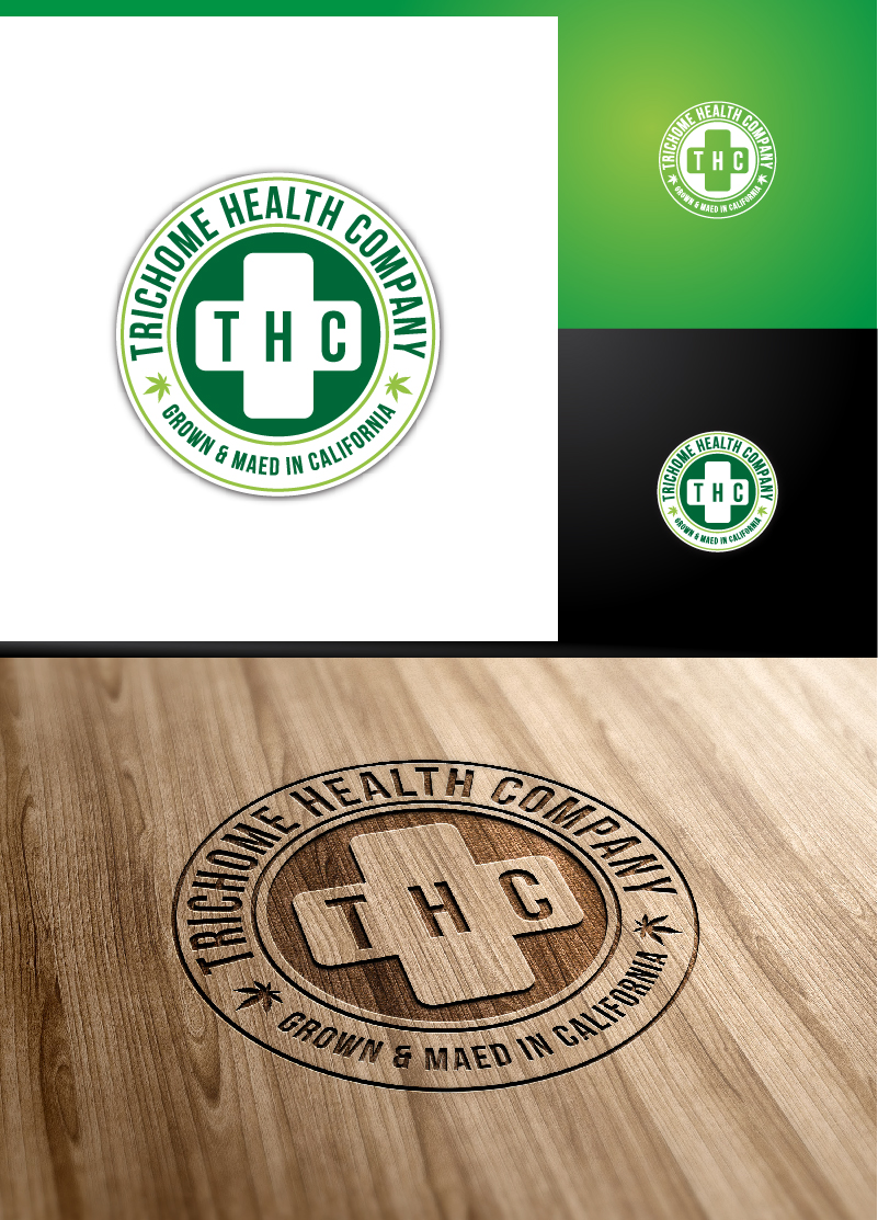 Logo Design by Niko Dola for Trichome Health Company | Design #4116692