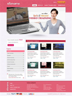 Web Design by James