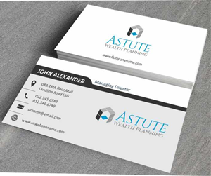 Diseño de Tarjeta de Presentación por AwsomeD para este proyecto | Diseño: #4105380