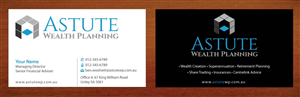 Financial Planning Business needs a business card design | Visitenkarten-Design von Sbss