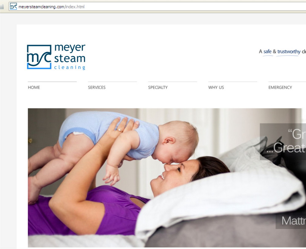 Logo-Design von svetionicar für Meyer Steam Cleaning | Design #1146903