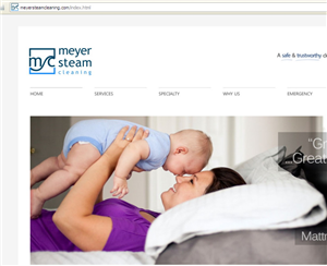 Logo Design by svetionicar for Meyer Steam Cleaning | Design: #1146903