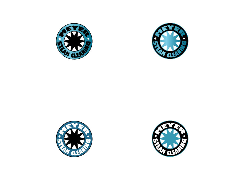 Logo Design by Bling Connect Ink for Meyer Steam Cleaning | Design #1139177