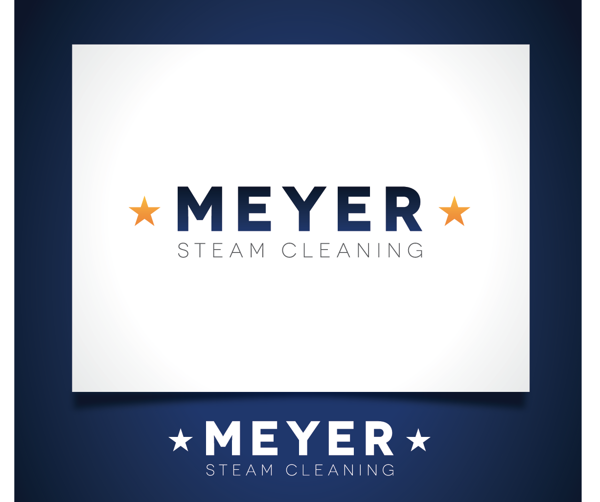 Logo Design by Blind for Meyer Steam Cleaning | Design #1139037