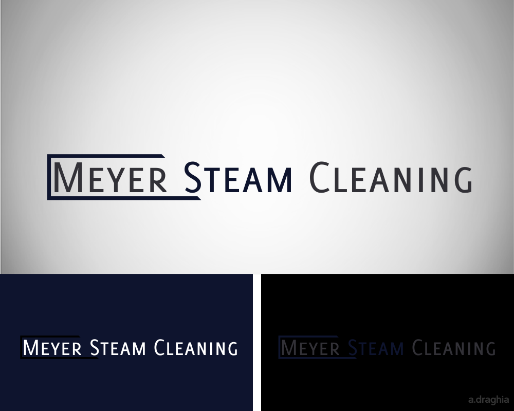 Logo Design by a.draghia for Meyer Steam Cleaning | Design #1140523