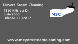 Logo Design by D3GENERATE_DESIGNS for Meyer Steam Cleaning | Design #1140910