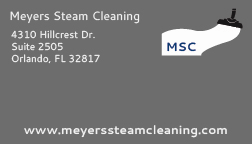 Logo Design by D3GENERATE_DESIGNS for Meyer Steam Cleaning | Design: #1140910