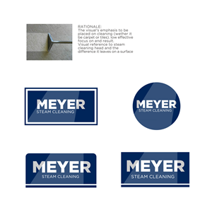 Logo Design by Jacob Erasmus for Meyer Steam Cleaning | Design: #1143131