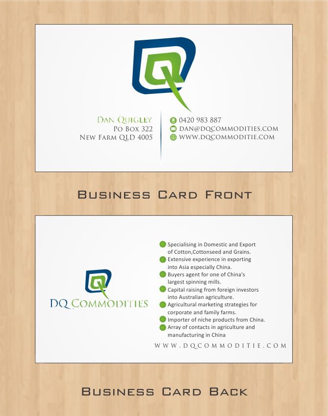 Diseño de Tarjeta de Presentación por Imagination para este proyecto | Diseño #4118696