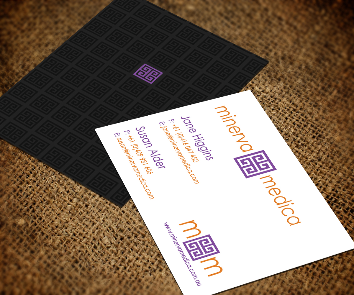 Business Card Design by Sarah Haroon for this project | Design #4120289