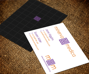 Business Card Design by Sarah Haroon for this project | Design: #4120289