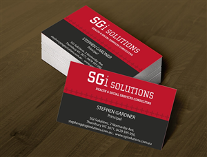 Business Card Design by Anooshaa Kachhia for this project | Design: #4176268