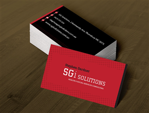 Business Card Design by Anooshaa Kachhia for this project | Design: #4185344