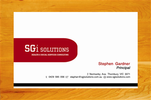 Business Card Design by Yegeta for this project | Design: #4192071