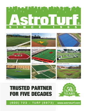 Print Advertisement for Synthetic Turf Company