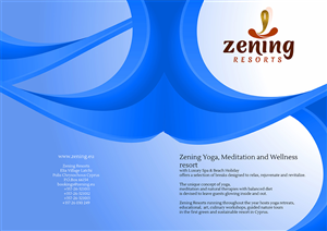 Zen Resort Brochure Design | Diseño de Brochure por Ivansan