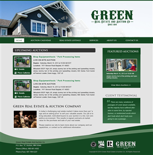 Diseño Wordpress por webxvision para AuctionServices.com, Inc. | Diseño #4122084