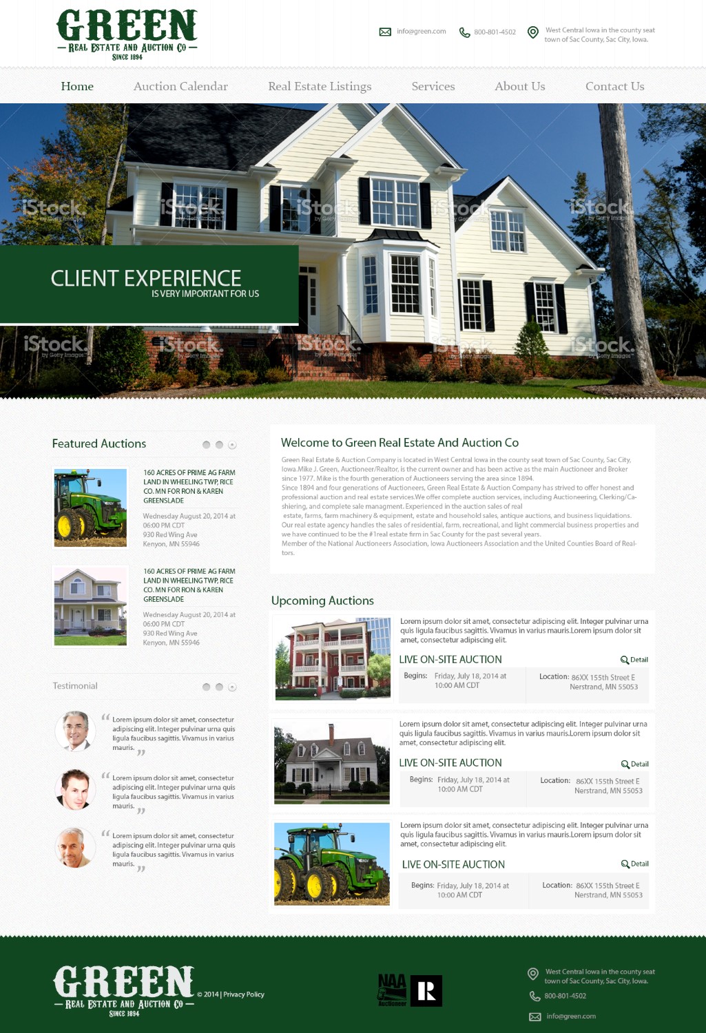 Diseño Wordpress por TechWise para AuctionServices.com, Inc. | Diseño #4123335