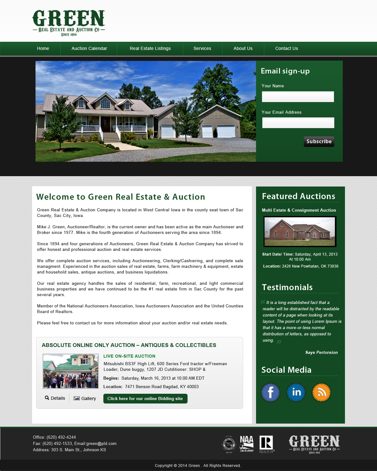 Wordpress Design by Creative X Designs for AuctionServices.com, Inc. | Design #4117780