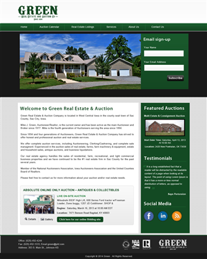 Wordpress Design by Creative X Designs for AuctionServices.com, Inc. | Design: #4117780