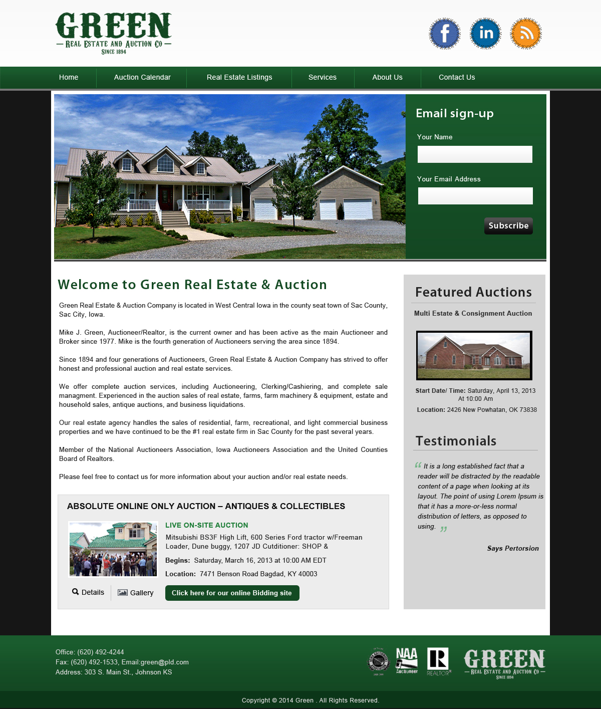Wordpress Design by Creative X Designs for AuctionServices.com, Inc. | Design #4117812