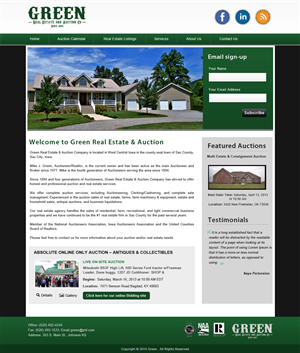 Wordpress Design by Creative X Designs for AuctionServices.com, Inc. | Design: #4117812