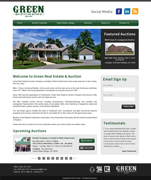Wordpress Design by Creative X Designs for AuctionServices.com, Inc. | Design: #4131896