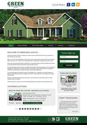 Wordpress Design by Creative X Designs for AuctionServices.com, Inc. | Design: #4138353
