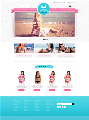 Web Design by pb for  Heffernan Inc | Design #4161356