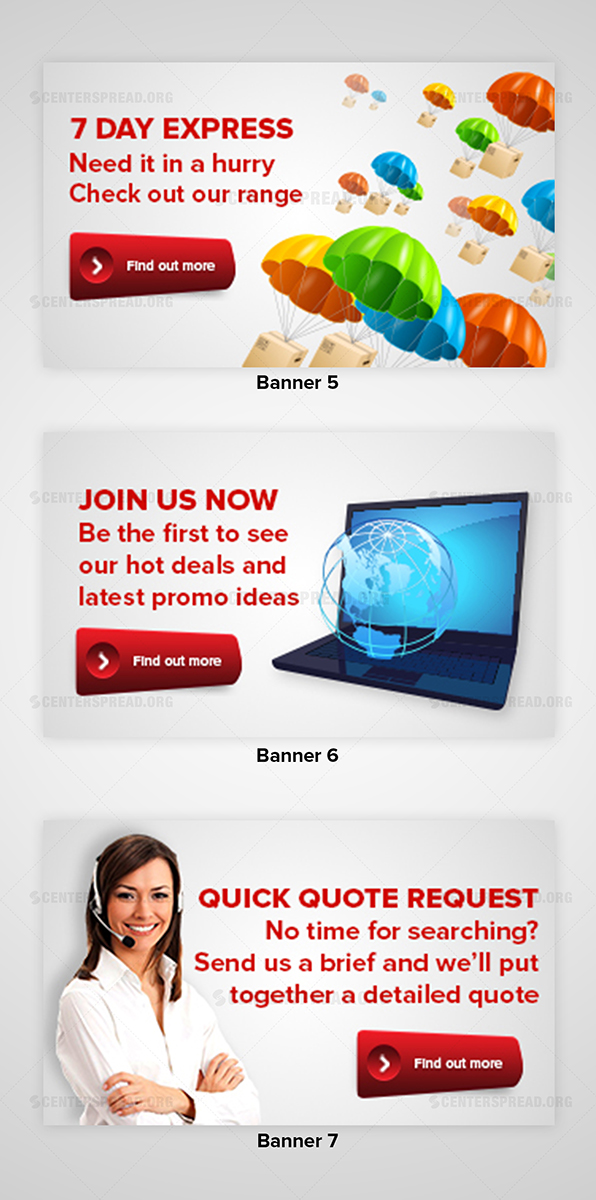 Banner Ad Design by CENTERSPREAD for this project | Design #4246052