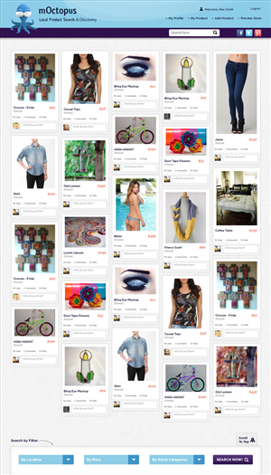 Web Design by Mayank Patel for mOctopus | Design #1178955