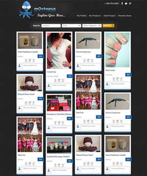 Web Design by ShreejiAkshar for mOctopus | Design: #1159087