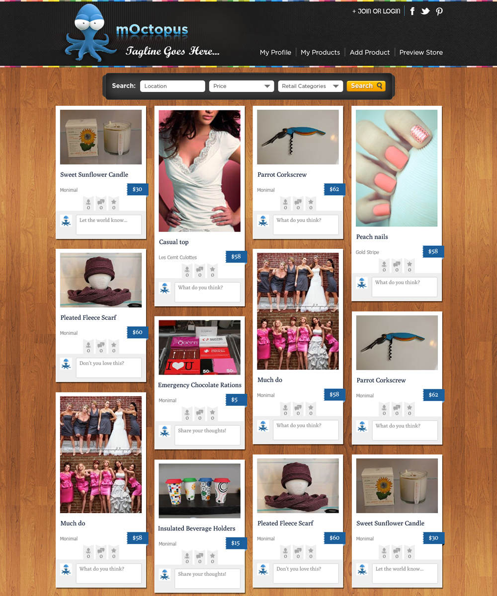 Diseño Web por ShreejiAkshar para mOctopus | Diseño #1159106