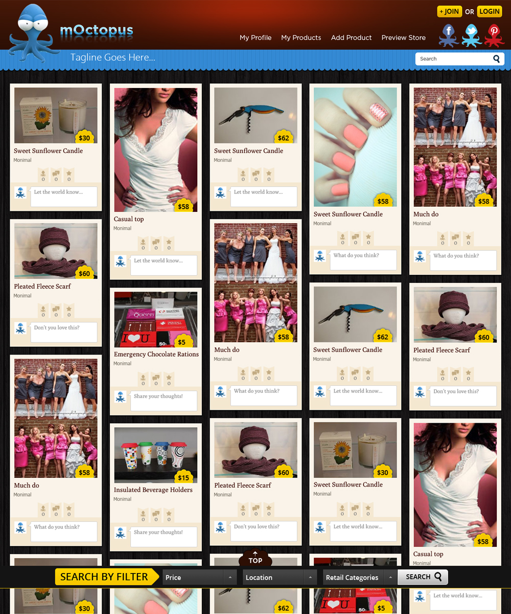 Diseño Web por ShreejiAkshar para mOctopus | Diseño #1180000