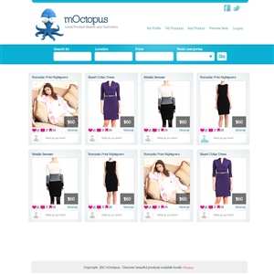 Web Design by jijesh for mOctopus | Design #1144016