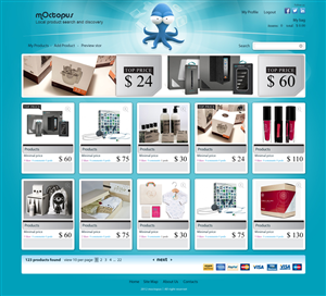 Web Design by vandes for mOctopus | Design: #1173983