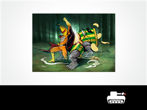 Illustration Design by ArtTank for this project | Design: #1157184