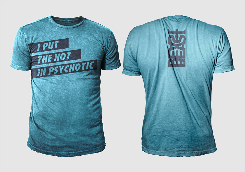 T-shirt Design by 777SKY for Beast Apparel  | Design #4117795