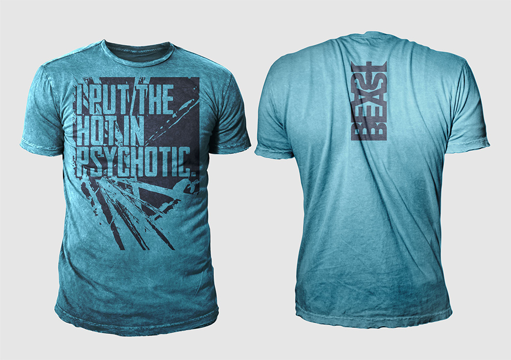 T-shirt Design by 777SKY for Beast Apparel  | Design #4117816