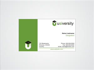 Business Card Design by Vivek Modha