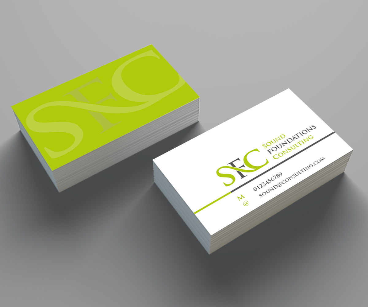 Visitenkarten-Design von Robn für dieses Projekt | Design #4129123