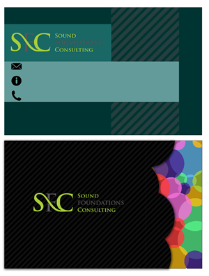 Business Card Design by Purple Moon Designs