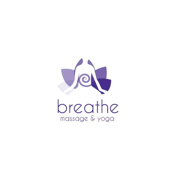 Serious Feminine Environment Logo Design For Breathe Massage Yoga By Hd Design 1148225
