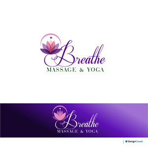 Logo Design by designgreen for Breathe Massage & Yoga | Design: #1146569