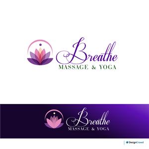 Logo Design by designgreen for Breathe Massage & Yoga | Design: #1147870