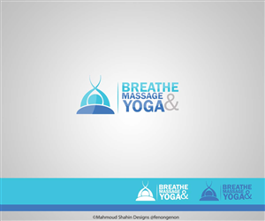 Logo Design by Mahmoud Shahin for Breathe Massage & Yoga | Design: #1145373